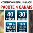 40 Vídeos - Canais de Conteúdo para Digital Signage - Natal - Sustentabilidade - Feng Shui - Fitness